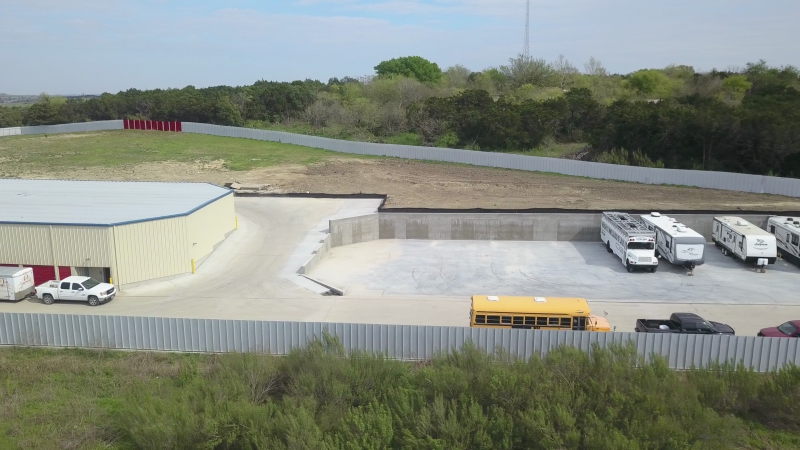 climate controlled self storage facility Austin
