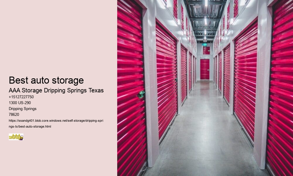 climate controlled self storage units Dripping Springs