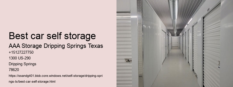 drive-up self storage facility Dripping Springs