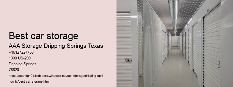 drive-up storage facility near Dripping Springs