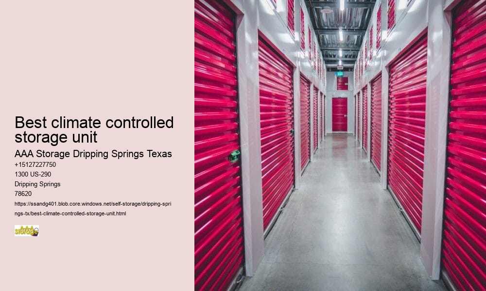 drive-up self storage facilities near Dripping Springs