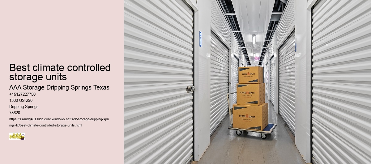 climate controlled storages near me