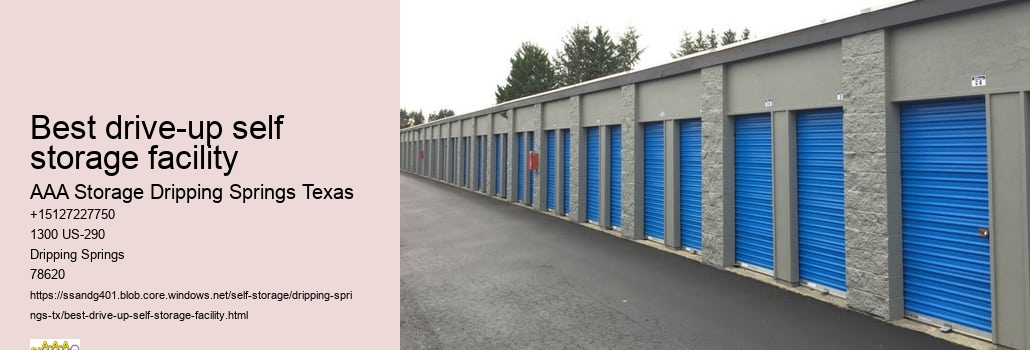 self storage facilities near Dripping Springs