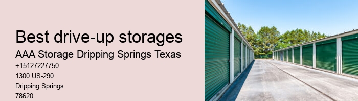 climate controlled storage Dripping Springs