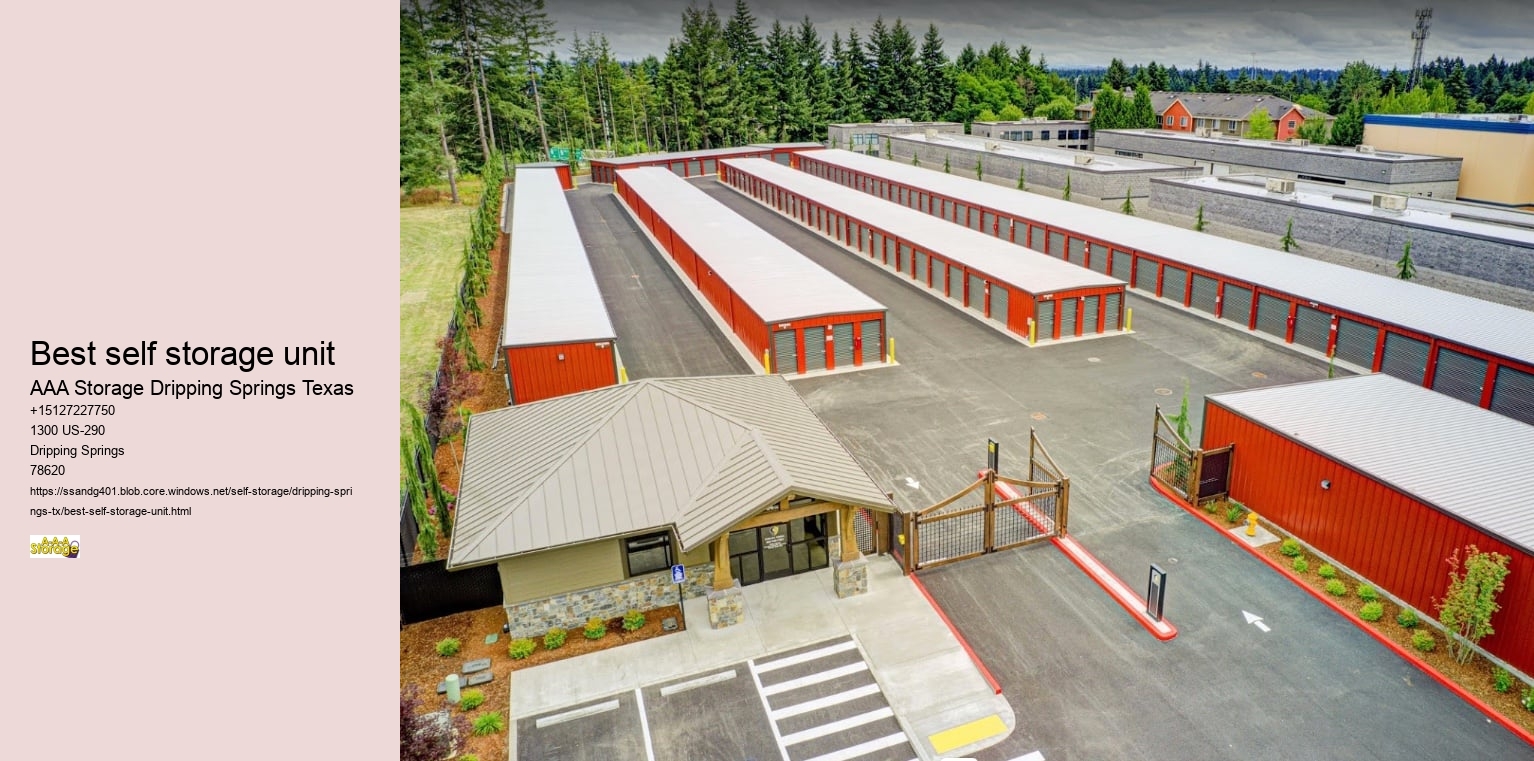 drive-up storage facility near me
