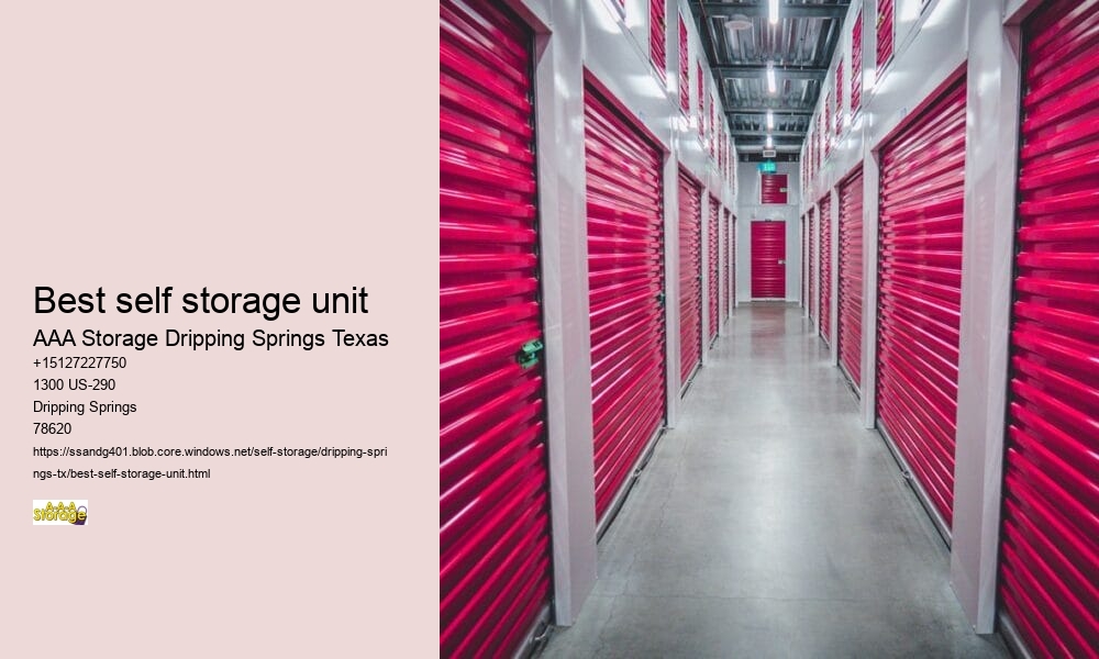 climate controlled storage unit Dripping Springs