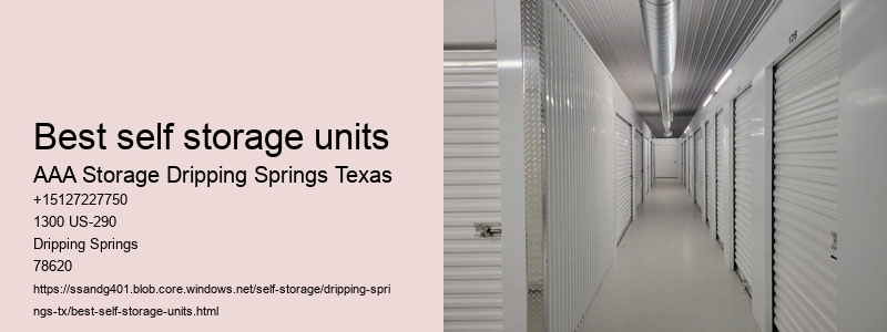 self storage units Dripping Springs