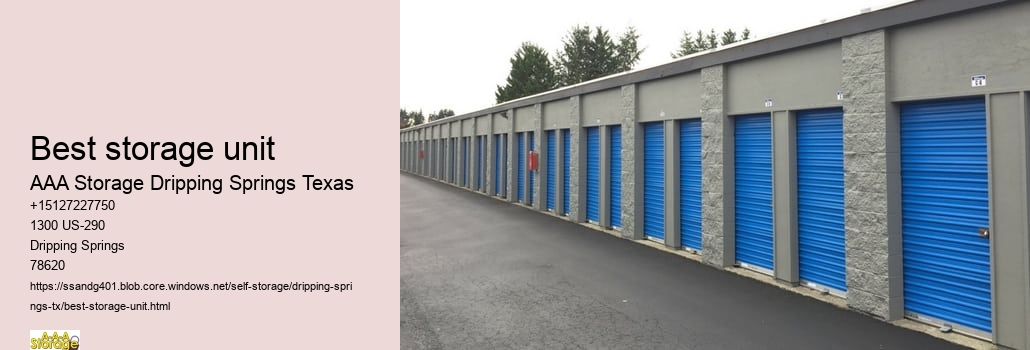 best storage unit