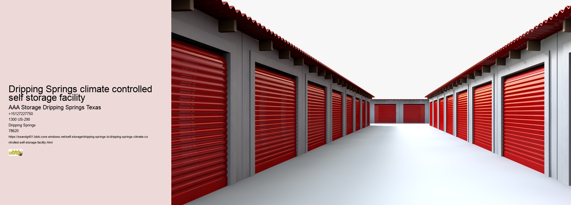 self storages Dripping Springs