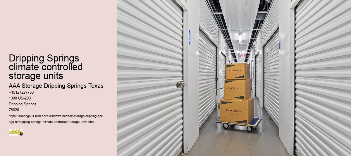 climate controlled self storage units near me
