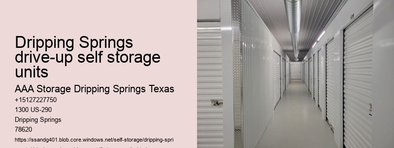 storage facilities near Dripping Springs