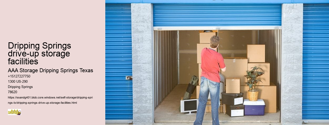 drive-up self storage unit near me