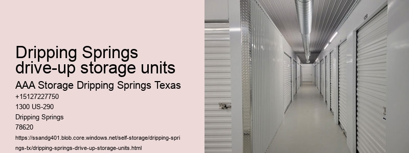 drive-up self storage near me