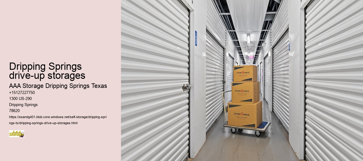 drive-up self storage units near me