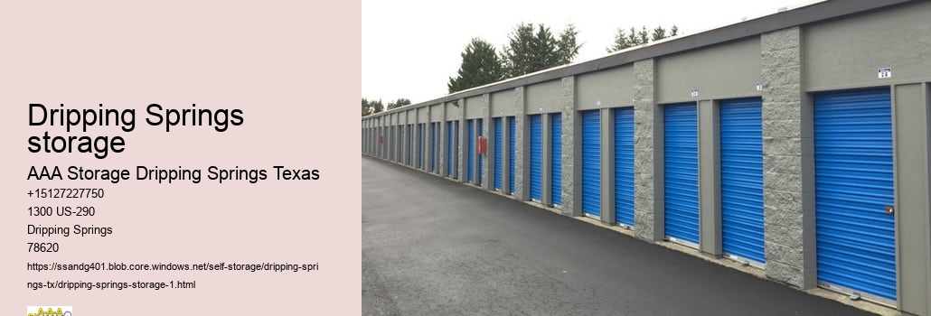 storage units near dripping springs tx