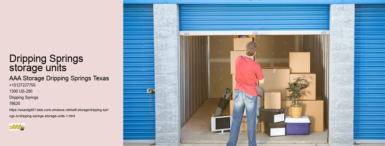 vehicle self storage near Dripping Springs