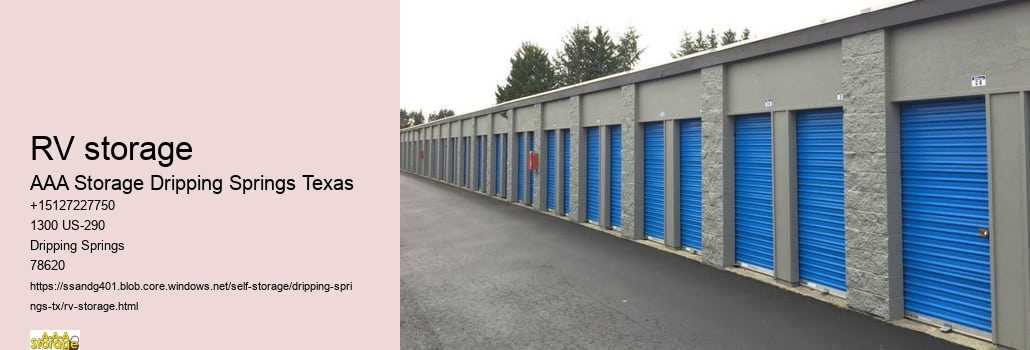 self storage facilities near Dripping Springs