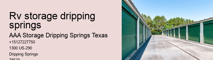 car storage Dripping Springs