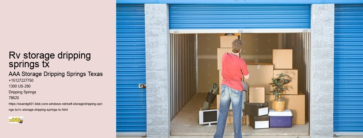 rv self storage near Dripping Springs