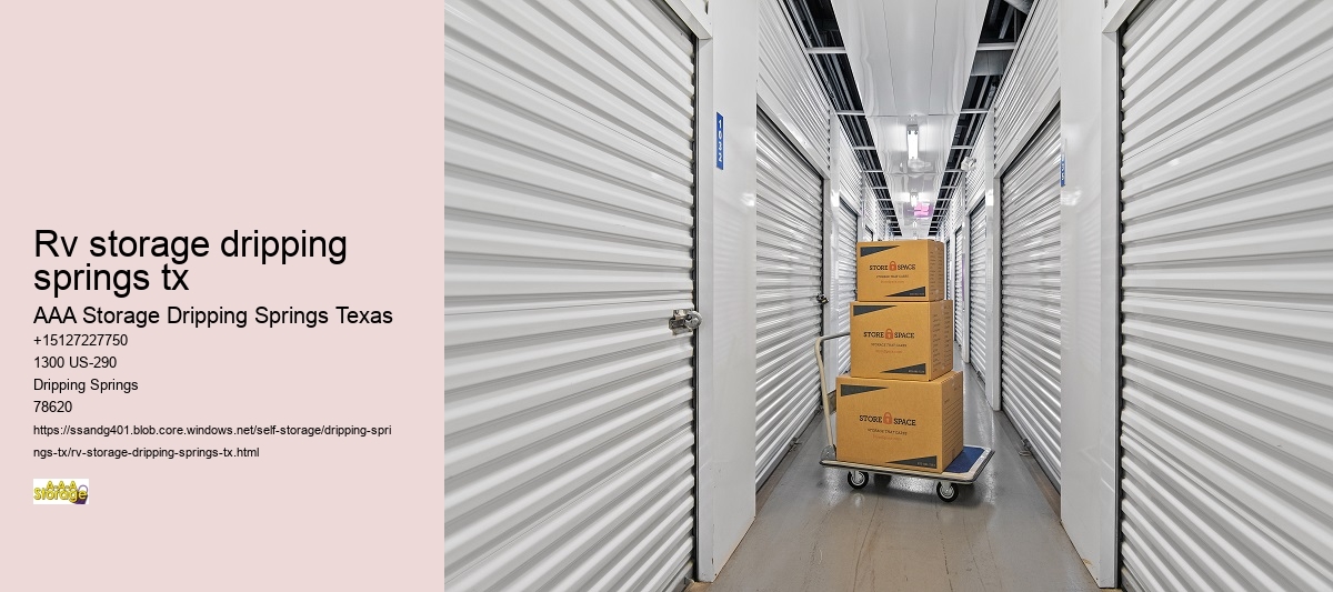 rv self storage near Dripping Springs
