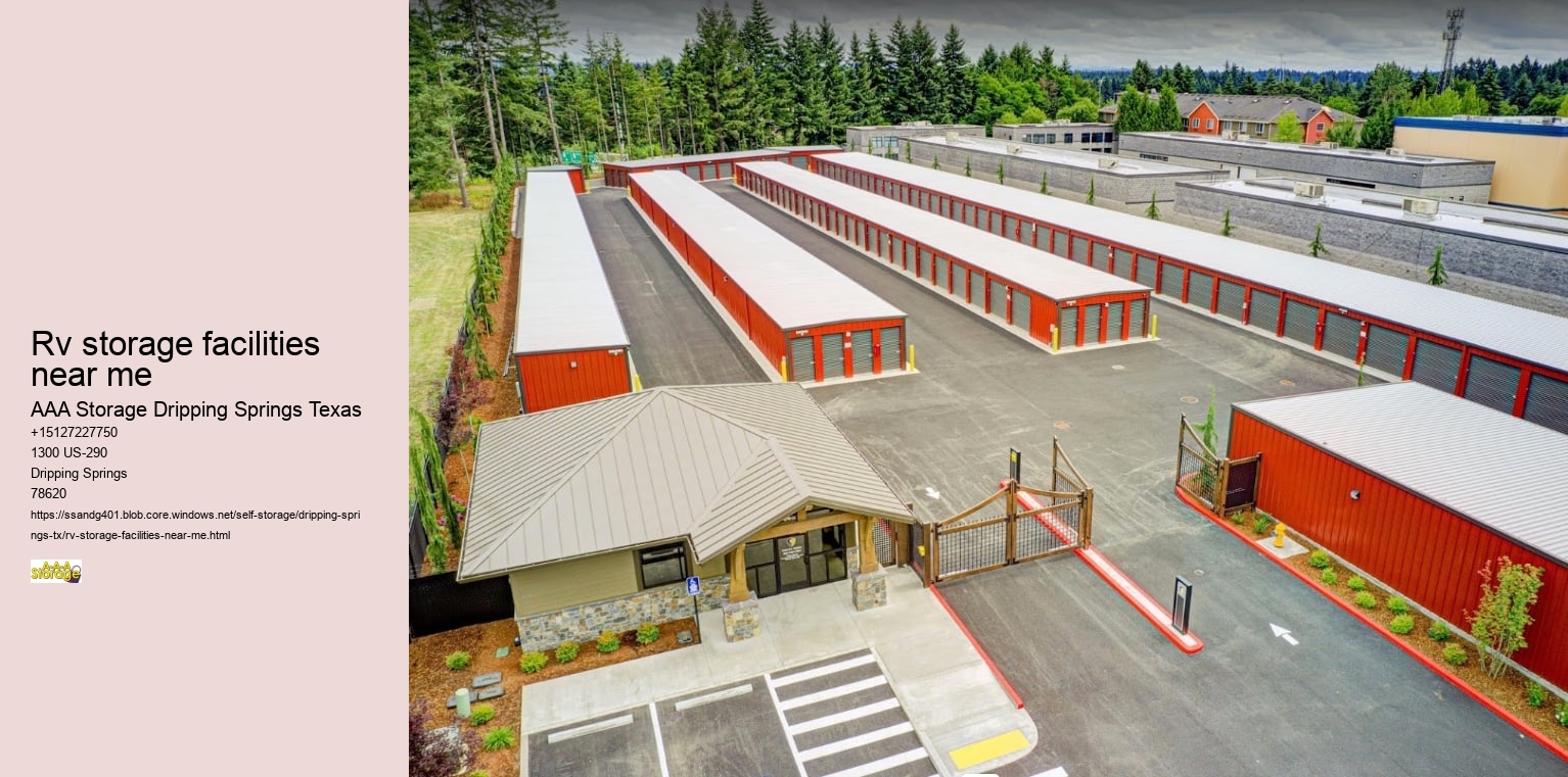 drive-up self storage facility near me