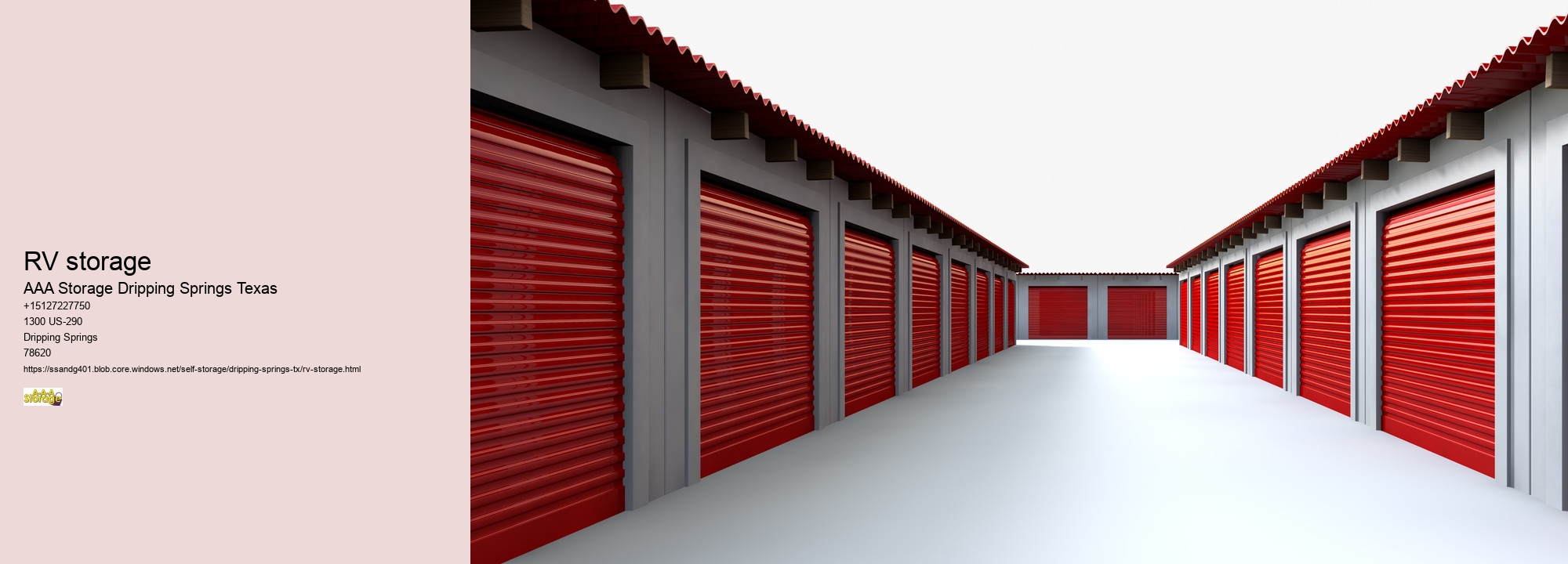 RV storage