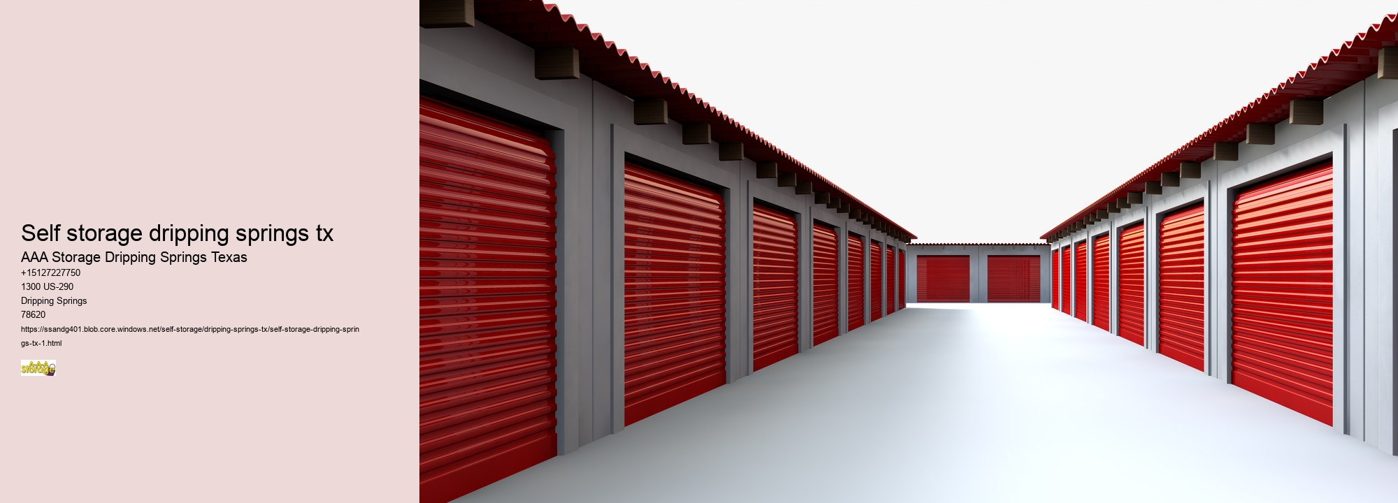self storages near Dripping Springs