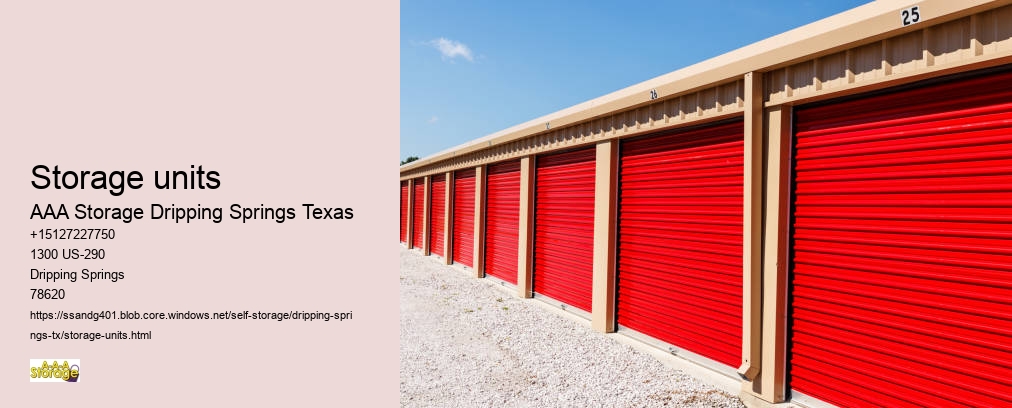 car self storage near Dripping Springs