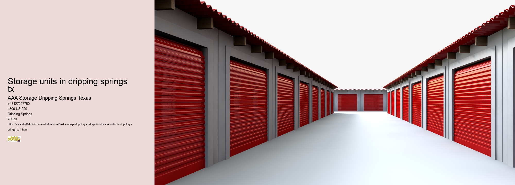 self storage near Dripping Springs